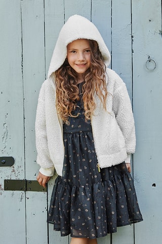 Veste à capuche - Ecru