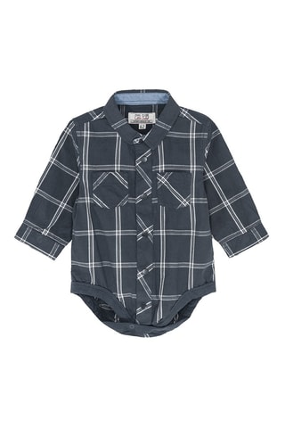 Body-chemise - Bleu marine
