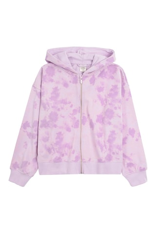 Sweat tie and dye - Violet et mauve