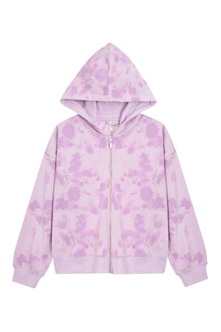 Sweat tie and dye - Violet et mauve