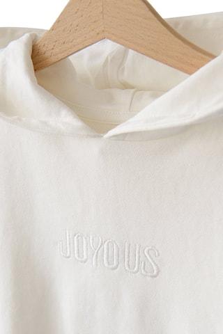 Sweat à capuche - Ecru