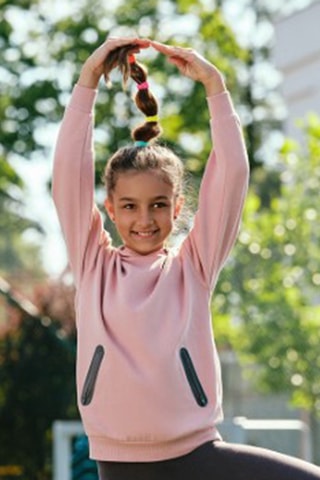 Sweat à capuche - Rose