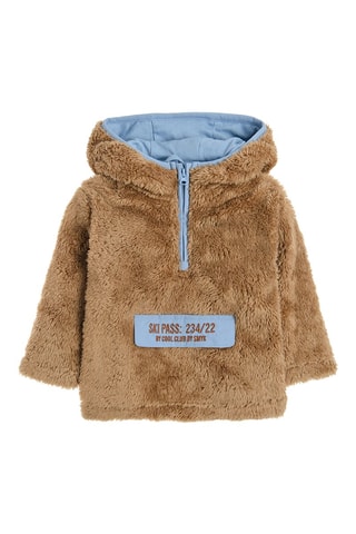Sweat à capuche - Marron clair