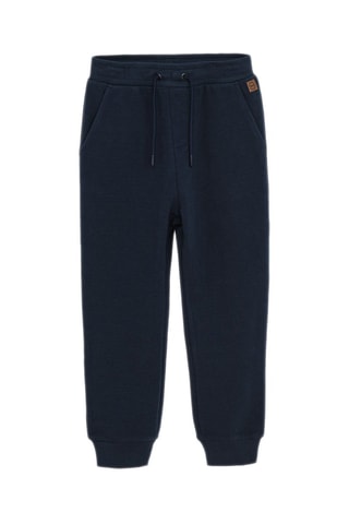 Jogging en velours - Bleu marine