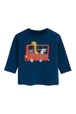 T-shirt - Bleu marine chiné