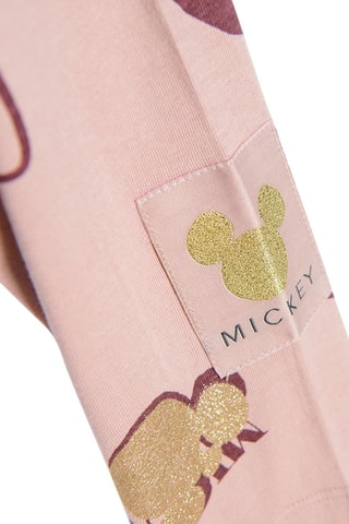 T-shirt Mickey en Minnie Disney - Roze