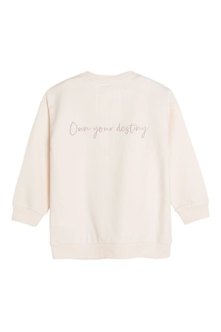 Sweat Elsa La Reine des Neiges Disney - Beige