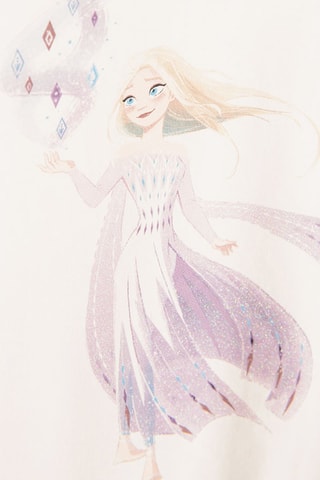 Sweat Elsa La Reine des Neiges Disney - Beige