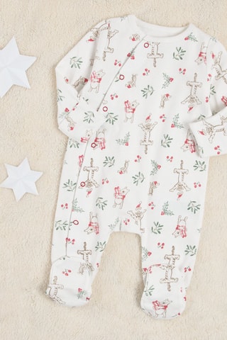 2 dors-biens Winnie l’ourson Disney - Gris clair et blanc