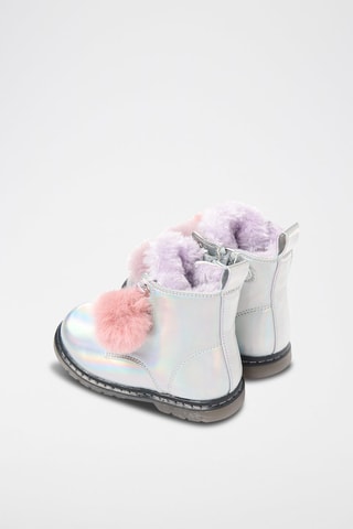 Bottines fourrées Gris clair