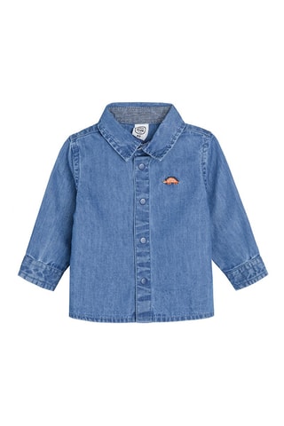 Chemise en jean - Bleu marine