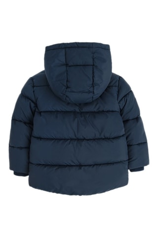 Doudoune à capuche - Bleu marine