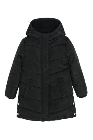 Doudoune à capuche - Noir