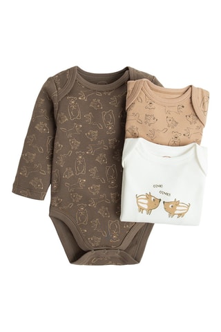 3 bodys - Marron
