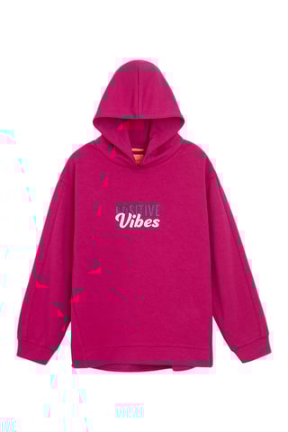 Sweat à capuche - Rose