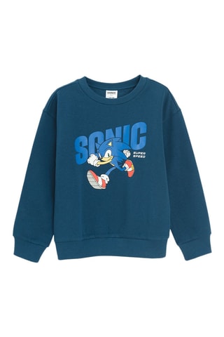 Sweat Sonic Le Hérisson - Bleu