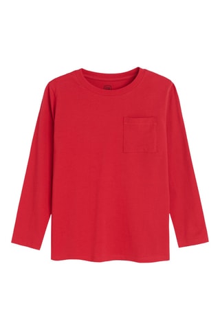 3 t-shirts - Rouge et bleu cobalt