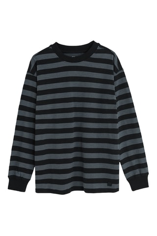T-shirt - Noir et gris foncé