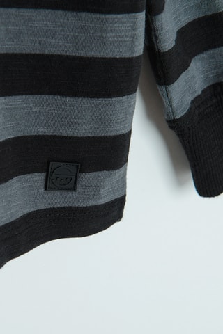 T-shirt - Noir et gris foncé