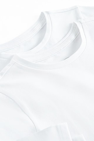 2 t-shirts - Blanc