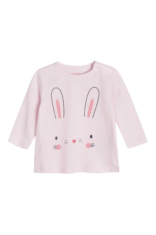 3 t-shirts - Blanc et rose poudré