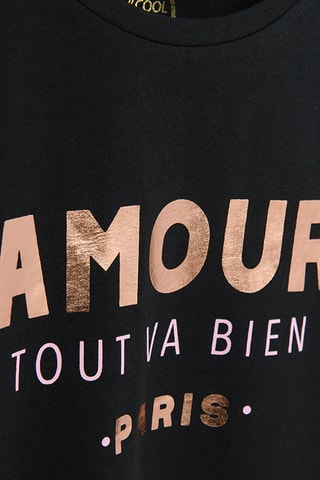 2 t-shirts - Noir et beige