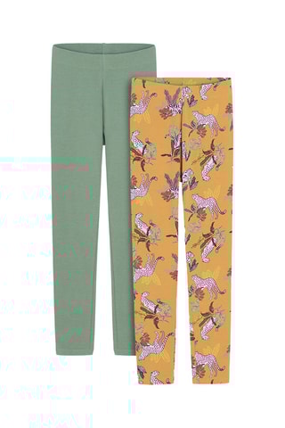2 leggings - Jaune