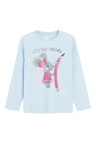 3 t-shirts - Ciel et rose poudré
