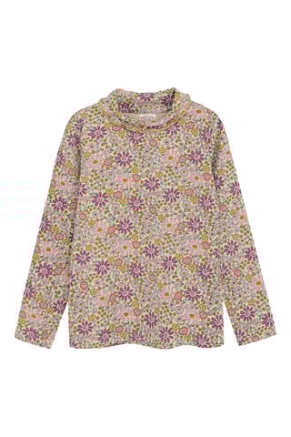 T-shirt - Violet et rose poudré