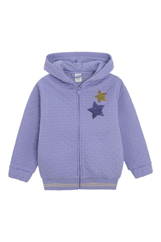 Sweat à capuche - Mauve