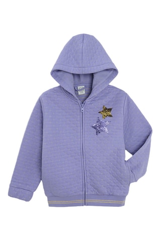 Sweat à capuche - Mauve