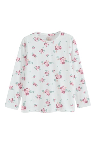 2 t-shirts - Blanc et rose clair