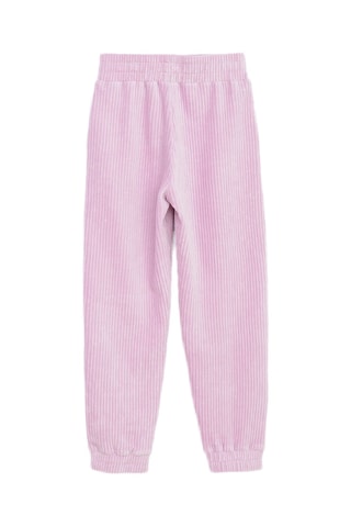 Jogging en velours - Mauve