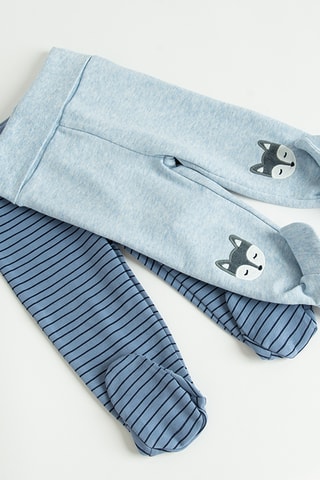 2 pantalons - Bleu