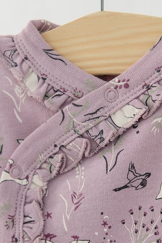 2 bodys en coton biologique - Rose
