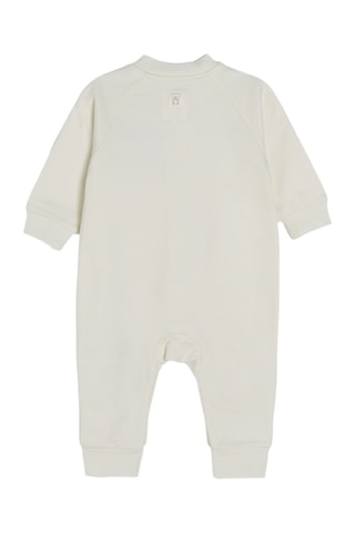 Combinaison en coton biologique - Ecru