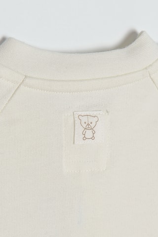 Combinaison en coton biologique - Ecru