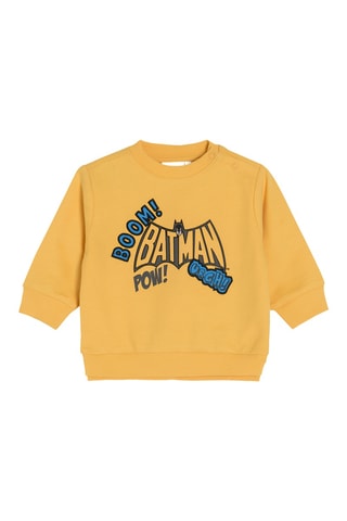Sweat et jogging Batman La Ligue des Justiciers DC Comics - Jaune et gris clair chiné
