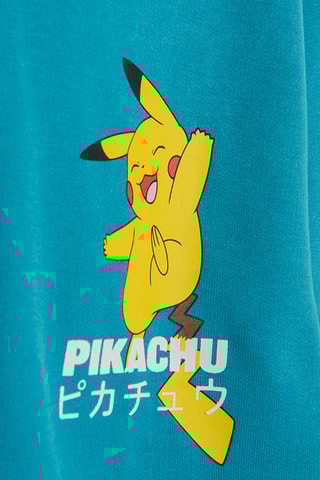 Sweat Pikachu et Flambino Pokémon - Turquoise