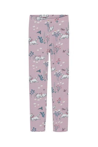 2 leggings Toodles Galore - Rose et vert clair