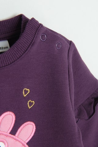 Sweat Peppa Pig - Violet