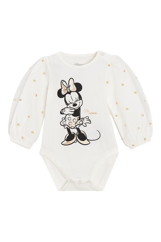 Body Minnie Disney - Ecru