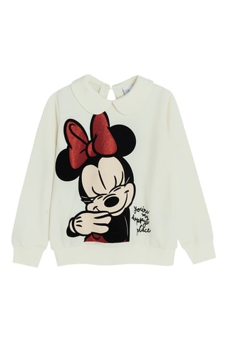 Sweat Minnie Disney - Beige