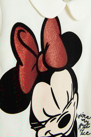 Sweat Minnie Disney - Beige