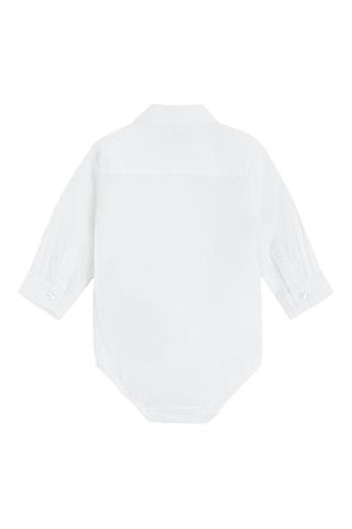 Body-chemise - Blanc