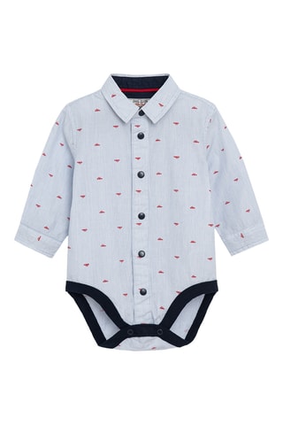 Body-chemise - Bleu clair