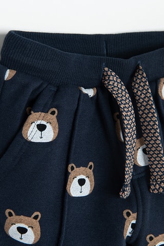 Jogging - Bleu marine et marron clair