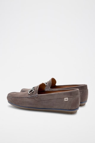 Nubuck Mocassins Grijs