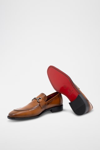 Leren Mocassins Lubile - Lichtbruin