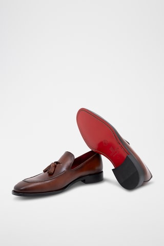 Leren Mocassins Lubor - Lichtbruin